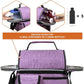 opux Lunch Bag Women Insulated, Adult Lunch Box Cooler, Lunch Box for Men, Dual Compartment Lunchbox for Work, Leakproof Double Decker Lunch Bag, Soft Lunch Pail Tote Girls Boys Kids School, Purple