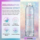 Body Glitter Spray, 150ML Shiny Glitter Spray for Hair Body and Clothes, Long-Lasting Quick-Drying Holographic Ultra Fine Powder Glitter Hairspray for Festival Rave Stage Prom 5.2 Fl Oz