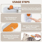 4 in 1 Cat Steam Brush, Rechargeable Steam Brush for Cats and Dogs, Anti-Static Cat Spray Brushes, Massage, Cleaning, Shedding & Combing All In One! White