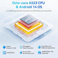 Android Tablet, 10.1 inch Tablets with 1280 * 800 IPS HD Touchscreen, Octa-Core Processor, 10(4+6) GB RAM 128GB ROM, 1TB TF Card Expandable, 5G/2.4G WiFi, BT 5.0,Dual Camera, Google Tablet