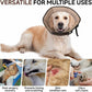 Dog Cone Collar M, Soft Cones for Large Medium Small Dogs,Adjustable Dog Cone Alternative to Stop Licking, Comfy Elizabethan Collar for After Surgery Wound Healing & Hot Spots Brown