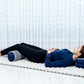 Leewadee Small Yoga Bolster – Shape-Retaining Cervical Neck Roll, Tube Pillow for Comfortable Reading, Kapok Filling, 22 x 6 x 6 inches