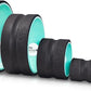 Chirp Wheel+ Foam Roller 5-Pack - Targeted Back Foam Roller for Back Pain Relief, Deep Tissue Muscle Massage, Trigger Point Round Foam Roller
