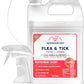 Wondercide - Flea, Tick & Mosquito Spray for Dogs, Cats, and Home - Flea and Tick Killer, Control, Prevention, Treatment - with Natural Essential Oils - Pet and Family Safe - Peppermint 128 oz