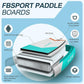 FBSPORT 11' Premium Stand Up Paddle Board, Yoga Board with Durable SUP Accessories & Carry Bag | Wide Stance, Surf Control, Non-Slip Deck, Leash, Paddle and Pump for Youth & Adult