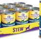 Wellness Complete Health Thick & Chunky Natural Canned Wet Dog Food, Venison & Salmon Stew, 12.5-Ounce Can (Pack of 12)
