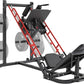 Dripex Leg Press Machine, Leg Press Machines for Home Gym, Professional Leg Press Hack Squat Machine Combo with 4 Weight Plate Storage Holders for Full Lower Body Workout