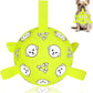 Dog Toys, Durable Dog Soccer Ball with Straps, Interactive Dog Toys, Water Fetch Ball for Tug of War, Puppy Toys for Indoor/Outdoor – Fun Dog Birthday Gift for Small & Medium Dogs, 6 Inch