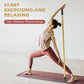 5ft Yoga Stick from Natural Bamboo - Non-Slip Handle Stretching Stick for Mobility,Versatile Exercise Tool with Flexibility,Stretch Bar for All Fitness Levels,Rehabilitation,and Posture