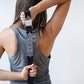 YOGA DESIGN LAB | The Yoga Strap | Luxurious, Extra Long, Super Soft, Eco Printed | Studio Quality, Adjustable | Safely Stretch Further and Hold Longer | 8 ft Long (Mandala Black, 8ft)