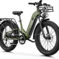 M1 Pro Electric Bike, 1800W Peak Motor Electric Bike for Adults, 48V 17.5Ah, 26'' x 4.0'' Fat Tire Electric Mountain Bike, Ebike with 85 Miles, 36MPH, 7 Speed 110Nm and Dual Suspension
