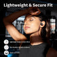 JOYWISE Wireless Bluetooth 5.3 Wireless Headphones with 16Hrs Long Battery, Stereo IPX7 Waterproof in-Ear Earphones, Noise Cancelling Headphones for Running, Black&Pink