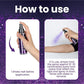 Brzeaf Glitter Spray, Glitter Spray for Hair and Body, Long-Lasting & Quick-Drying, Shiny Glitter Hairspray, Waterproof Body Glitter, for Stage Makeup and Festival Rave