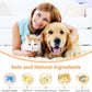 Finger Brushes for Dental Care of Pets, Teeth Cleaning Finger Wipes, Dog Dental Wipes, Reduce Plaque & Tartar, Freshen Breath, Safe & Natural Pet Dental Wipes for Dogs Teeth