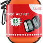 I GO 85 Pieces Hard Shell Mini Compact First Aid Kit, Small Personal Emergency Survival Kit for Travel Hiking Camping Backpacking Hunting Marine Car