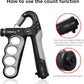 Hand Grip Strengthener - 5-100KG Adjustable Hand Exerciser Grip Strength Trainer for Muscle Building, Hand Therapy and Recovery - Relieve Pain for Arthritis, Carpal Tunnel, Includes Grips and