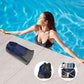 Gintenco Swim Fins, Kids Swim Training Fins for Lap Swimming, Travel Size Flippers with Mesh Bag, Silicone Swimming Fins for Kids Teens Adults Women Men
