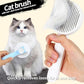 2PCS Pet Grooming Kit, Cat Brushes & Cat Nail Clipper, Cat Grooming Brush for Sedding and Grooming Fur（Blue）