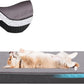 Orthopedic Memory Foam Dog Bed,Cooling Dog Beds for Medium Dogs, Washable Pet Beds for Crate with Faux Fur Cover, Waterproof Lining, M(29inch)