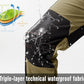 Rdruko Men's Snow Ski Pants Waterproof Insulated Winter Outdoor Snowboard Hiking Fleece Pants with Belt