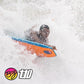 BZ BodyBoards - T-10 Progressive Series Bodyboard - HDPE Slick - Crescent Tail - PHUZION Core - 8lb Deck