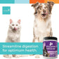 Digestive Enzymes for Dogs & Cats : Protein, Carbs, Starches & Fats Digestion : Supports Diet Change : Enzyme Miracle (364 Scoops, Powder)