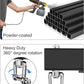 Adjustable Heavy Duty Bag Hanger,Wall Mount Punching Bag Hanger,Thickened Steel Plate and Stainless Steel kit for Home Gym Indoor Outdoor (Supports up to 900Ib)