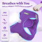 rabbitgoo Dog Harness Small Sized and Leash Set, Step in Soft Light Puppy Vest, Breathable Mesh Pet Harness, Reflective for Safe Outdoor Walking, Purple S