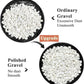 10 lbs White Pebbles for Indoor Plants, 3/8 Inch Decorative White Stones. Polished River Rocks for Potted Plants Vase Cactus Bird Bath and Outdoor Garden Landscaping