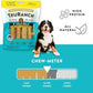 Collagen Rolls - 6" Collagen Rolls for Dogs - Long Lasting Healthy Joint Support - Rawhide Alternative - Skin & Coat Health - Made with Real Peanut Butter, Value Pack, 3 Bags, 12 Count
