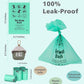 100% Compostable Dog Poop Bags, 270Count Value Pack, BPI Certified, Biodegradable Leakproof Thick Poop Bags for Dogs with Dispenser, Plant-Based, ASTM D6400 & EN 13432 Compliant Pet Waste Bag