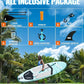 BM Paddle Board Inflatable Stand Up Paddle Board, SUP Paddleboard for Adult, Premium Accessories | Non-Slip EVA Deck & Foam Handles, Camera Mount, Double Action Pump, 85L Travel Backpack