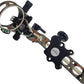 SAS Essence 019" Bow Sight with Micro Adjust Detachable Bracket with LED Sight Light for Archery Compound Bows Hunting Shooting