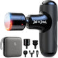 BOB AND BRAD Q2 Pro Mini Massage Gun with Heat and Cold Head,Pocket-Sized Deep Tissue Massager Gun,Portable Percussion Muscle Massager Gun, Ultra Small&Quiet Muscle Massage Gun