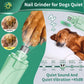 2 in 1 Dog Nail Clippers & Cat Nail Clippers Trimmers for Large Medium Small Dogs Cats Claw Trimmer Quick Sensor and Safety Guard USB Rechargeable with 2 LED Lights Dogs Nail Trimmer