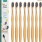 H&H Pets Bamboo Toothbrush Set for Dogs and Cats - Ultra Soft Bristles & Biodegradable Wooden Toothbrush, Puppy Supplies, Dog Dental Set, Eco-Friendly Pet Supplies (Large; 8-Count Pack)