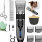 Cat Clippers, Professional Cat Grooming Kit, Cordless Cat Grooming Clippers for Thick Coats, Cat Hair Trimmer, Low Noise Cat Shaver Clippers, Quiet Pet Hair Clippers Tools for Cats Dogs (Gray)