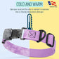 Dogline Biothane Waterproof Dog Collar with Herm Sprenger Stainless Steel Quick Release Buckle – Heavy Duty Tactical Durable Collar for Dogs – Comfortable and Safe Pet Collar W 3/4" L 12-19" Amethyst