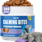 Just Try 300 Bites Calming Cat Treats for Relaxation - with Chamomile, L-Tryptophan, Melatonin for Cats– Chicken Flavor Calming Bites for Cats 6.35 oz