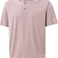 M MAELREG Mens Striped Golf Shirts Short Sleeve Silk-Like Touch Water-Resistant Breathable Soft Collared Polo Shirts for Men