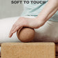 Trideer Cork Yoga Blocks, 2 Pack Natural Cork Blocks, High Density with Non Slip Surface, Eco-Friendly Accessories and Ideal for Yoga, Pilates, Stretching