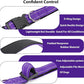 Reflective Dog Collar Padded with Soft Neoprene Breathable Quick Release Basic Dog Collars for Medium Dogs Purple Girl
