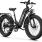 M1 Pro Electric Bike, 1800W Peak Motor Electric Bike for Adults, 48V 17.5Ah, 26'' x 4.0'' Fat Tire Electric Mountain Bike, Ebike with 85 Miles, 36MPH, 7 Speed 110Nm and Dual Suspension