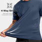 G Gradual Men's Workout Shirts Quick Dry Athletic Running T-Shirts Lightweight Moisture Wicking Short Sleeve Sports Gym Tops