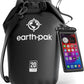 Earth Pak Waterproof Dry Bag - Roll Top Waterproof Backpack Sack Keeps Gear Dry for Kayak with Waterproof Phone Case
