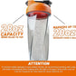HELIMIX 2.0 Vortex Blender Shaker Bottle Holds upto 28oz | No Blending Ball or Whisk | USA Made | Portable Pre Workout Whey Protein Drink Shaker Cup | Mixes Cocktails Smoothies Shakes | Top Rack Safe