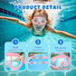 Swim Goggles for Kids 3-15 with Earplugs Large Frame Anti-Fog/UV Swimming Goggles for Boys Girls Toddler 2PCS