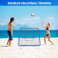 Volleyball Rebounder Net, Soccer Baseball Rebound Pitchback Net, Adjustable Target Practice Nets, Easy Setup Softball Bounce Back Trainer Equipment, Improve Sport Training Skills for Backyard