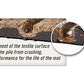 WaterHog Diamond | Commercial-Grade Entrance Mat with Rubber Border – Indoor/Outdoor, Quick Drying, Stain Resistant Door Mat (Dark Brown, 3' x 5')