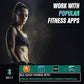 CYCPLUS Heart Rate Monitor Armband,Bluetooth 5.1 ANT+ HR Monitor with HR Zone LED Indicator, IP67 Waterproof, Use for Running Cycling Gym and Other Sports (2025 Upgraded Model)